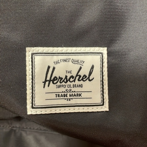 NWT Herschel Black Nylon Heritage Backpack 21.5L - Picture 9 of 16